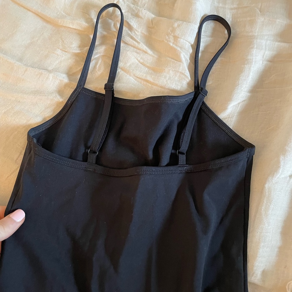 PERFECT girlfriend collective black cami unitard
